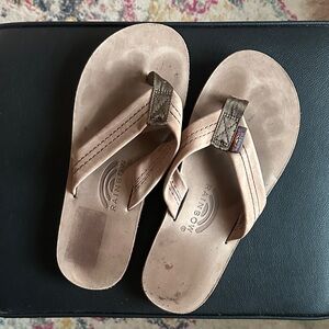 Rainbow Tan Sandals